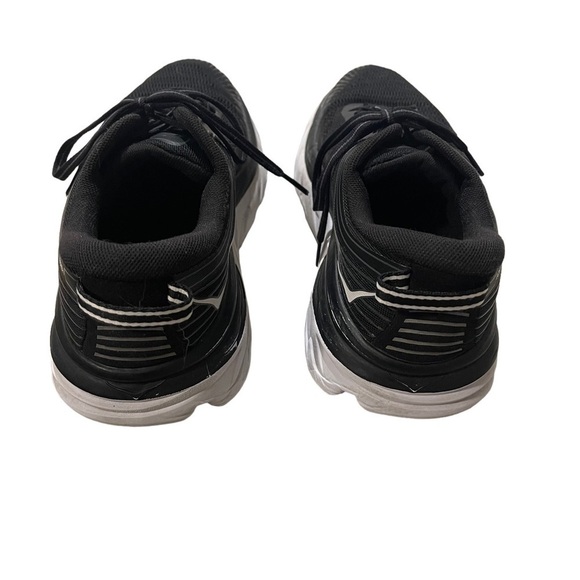 Hoka Men’s Bondi 7. Black and white. Size 9 Wide - Picture 5 of 6